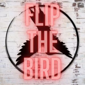 logo flip the bird
