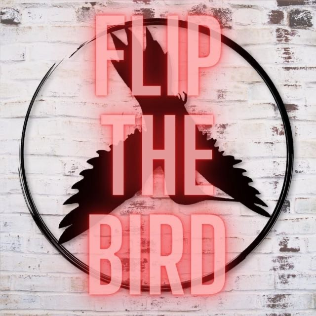 logo flip the bird